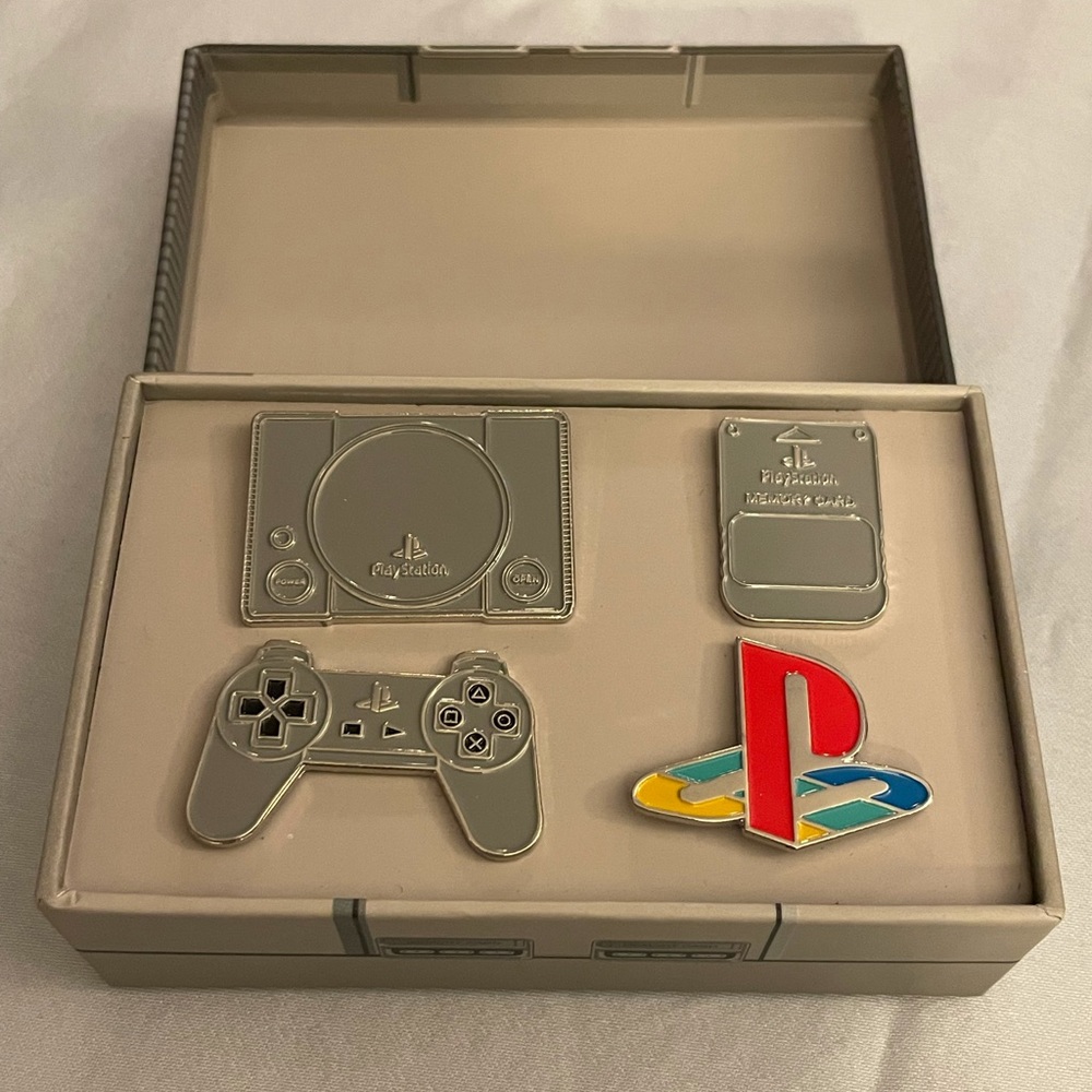 PlayStation collectible pin set